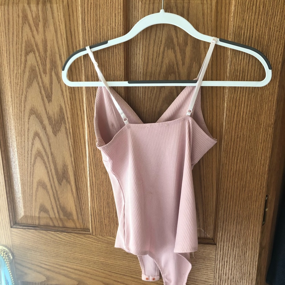 Pink bodysuit